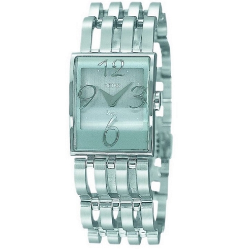 Seiko Seiko Rivoli Suj789 Reloj De Pulsera Analógico Para Mujer Color Plateado