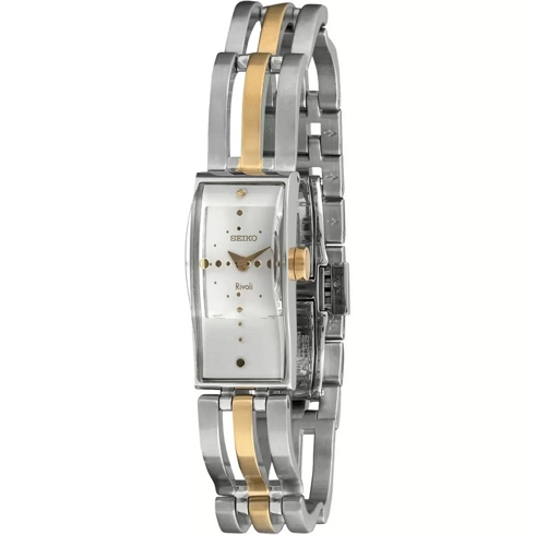 Seiko Seiko Rivoli Sxh037 Reloj De Pulsera Analógico Para Mujer Color Plateado