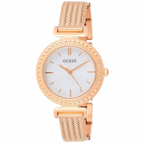 Guess Guess Monroe W1152l3 Reloj De Pulsera Analógico Para Mujer Color Bronze