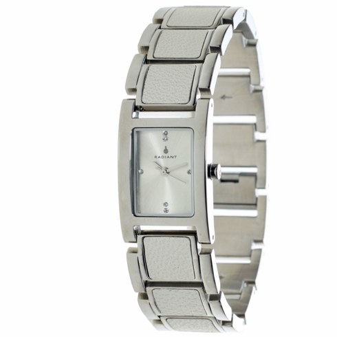 Radiant Radiant Delice Ra-85202 Reloj De Pulsera Analógico Para Mujer Color Plateado