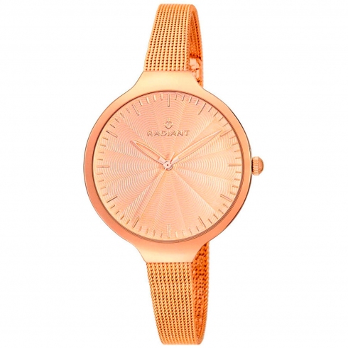 Radiant Radiant Sunny Ra336203 Reloj De Pulsera Analógico Para Mujer Color Bronze