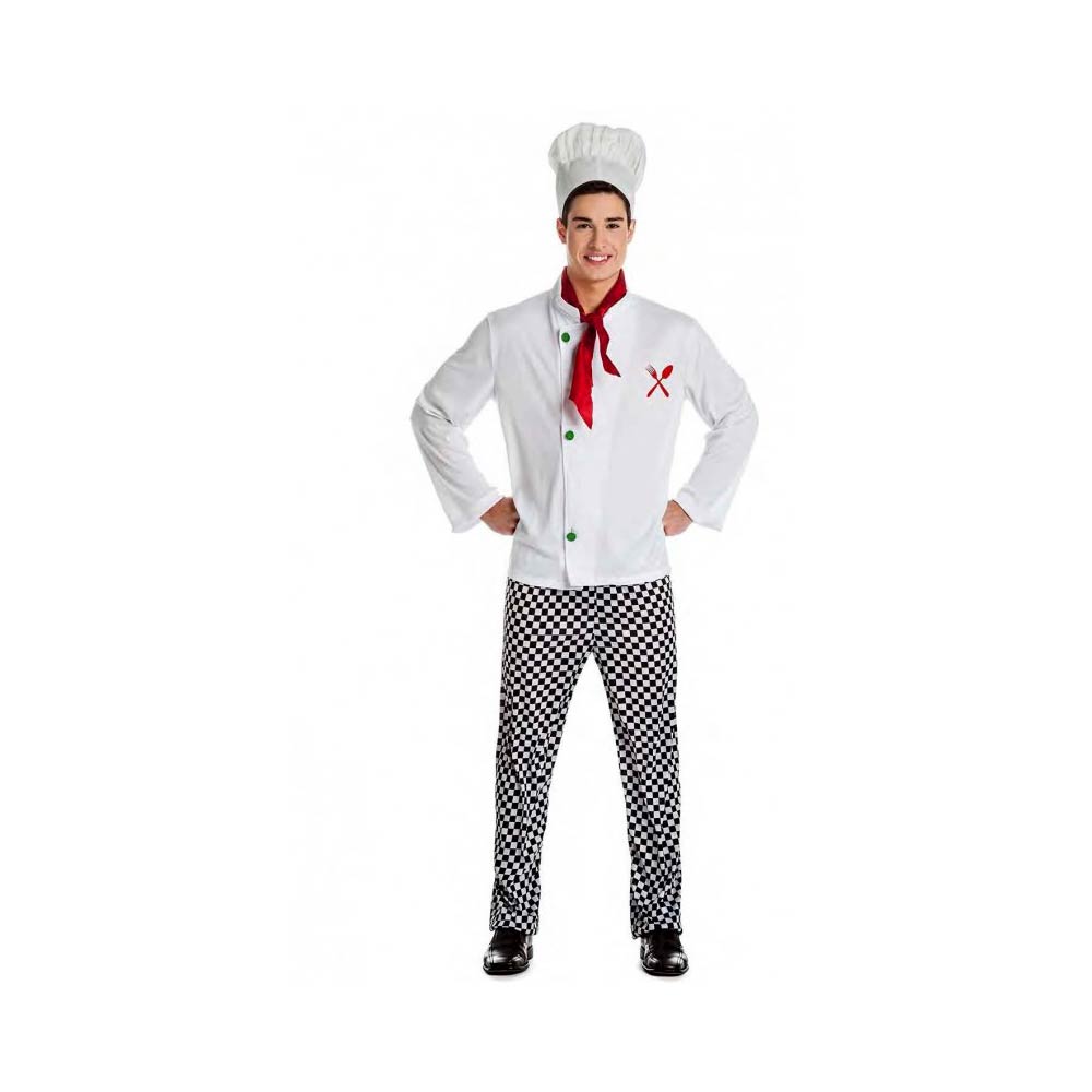 Disfraz Master Chef hombre Adulto