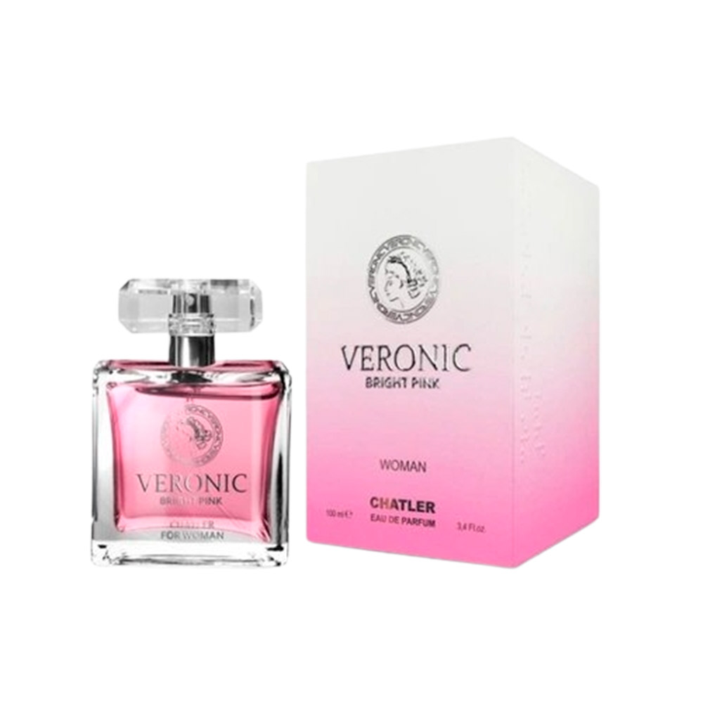 Chatler Perfume para mujer Veronic Bright Pink 100 ml.