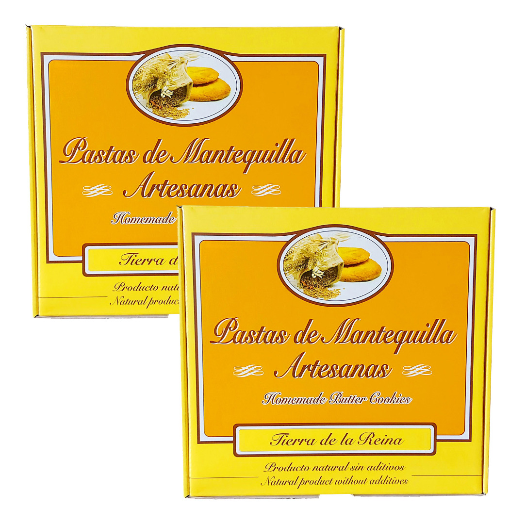 Panadería Tierra La Reina Lote Pastas de mantequilla Tierra de La Reina 800 g