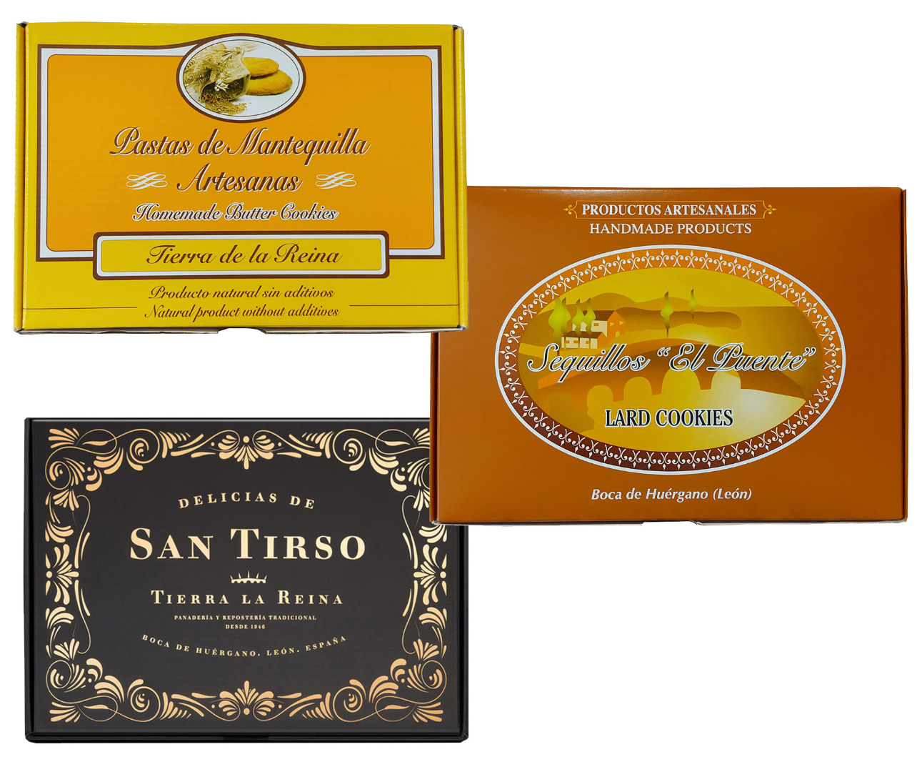 Panadería Tierra La Reina Lote Pastas de mantequilla + Sequillos + Delicias