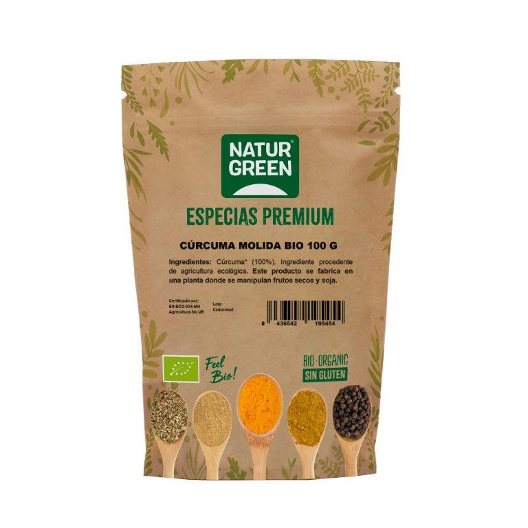 Naturgreen Cúrcuma Molida. 100 g.