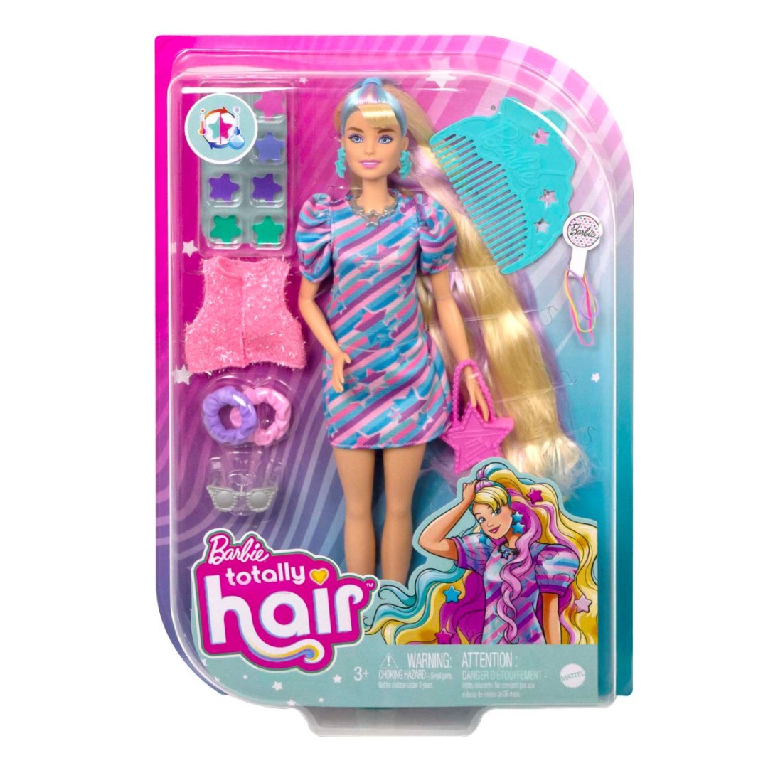 Barbie Totally Hair Pelo extralargo Estrella de Mattel
