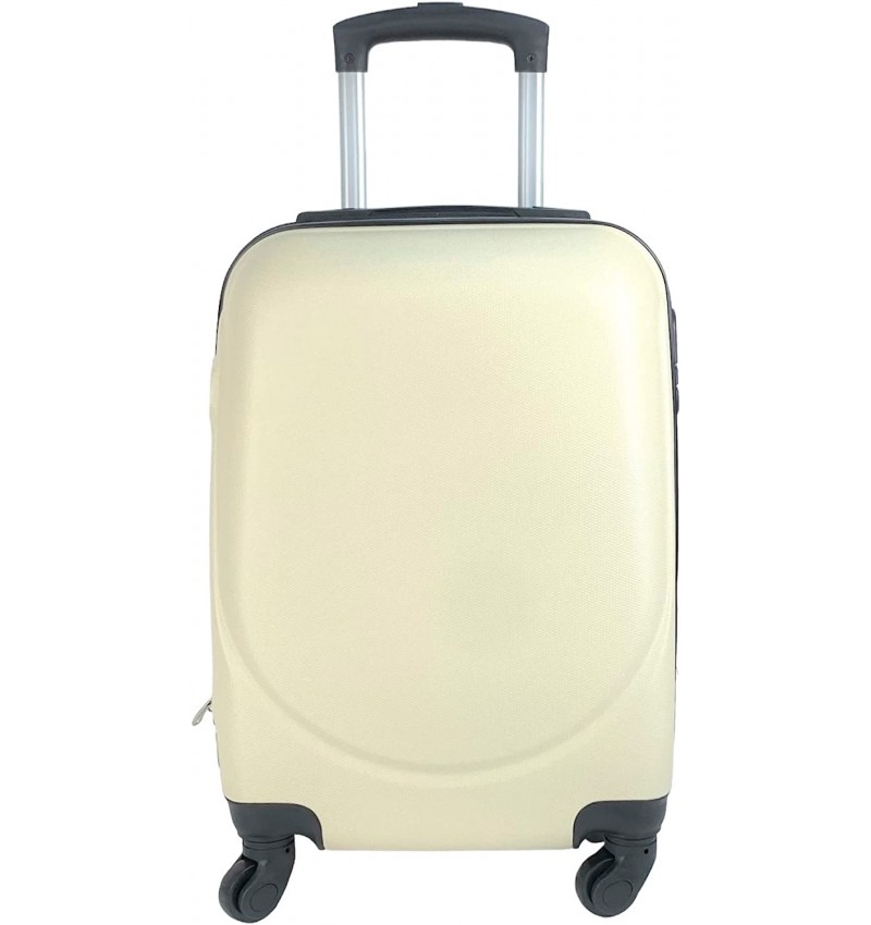 Ded Maleta de Cabina rígida con 4 Ruedas giratorias Esquinas reforzadas 52x33x20cm