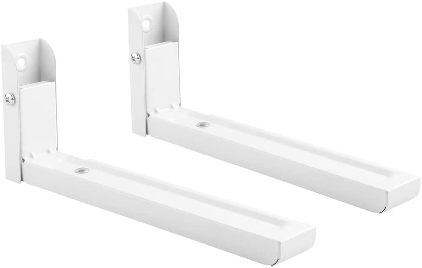 Holmios Soporte de pared para microondas color blanco