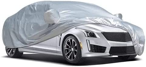 Ded Lona Cubre Coche (410 a 430x165x120cm) de Nylon Impermeable