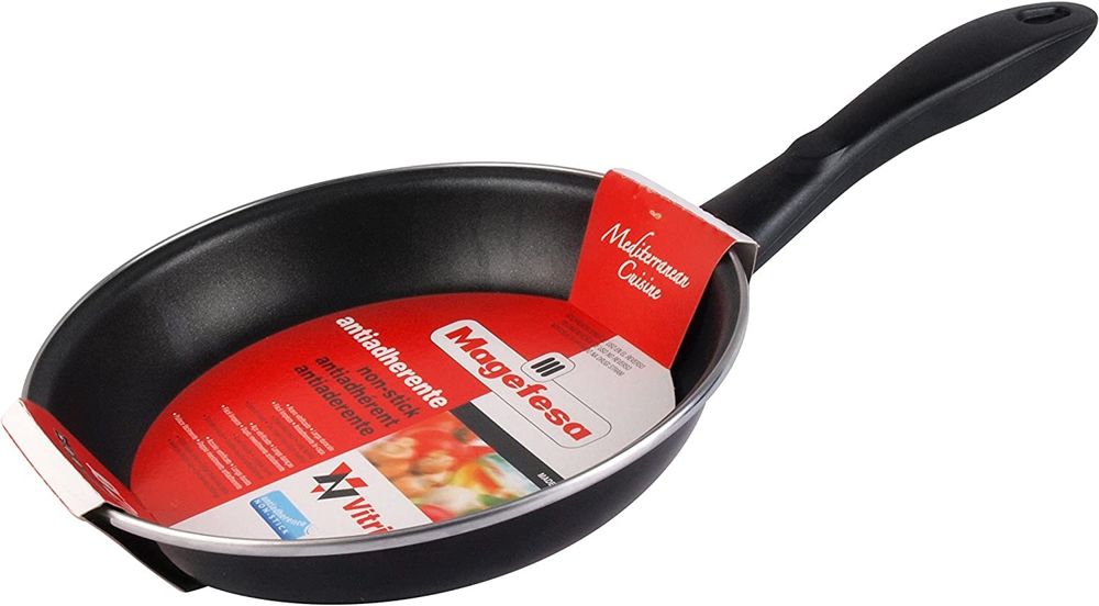 MAGEFESA Sartén 30 cm de acero esmaltado antihaderente