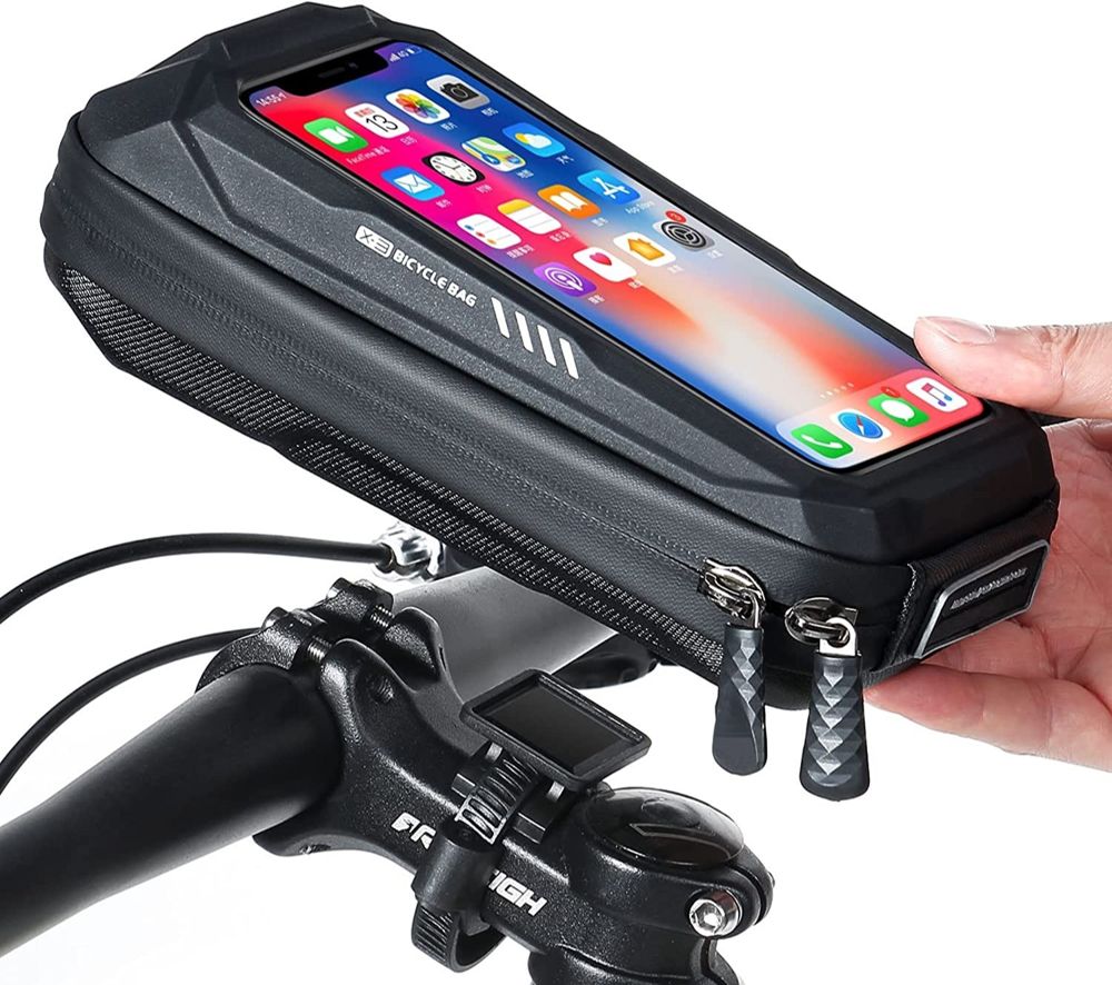 Ded Bolsa soporte para bicicleta manillar impermeable