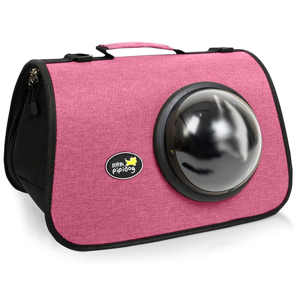 Ded Bolsa transportin para mascotas Viajes. Rosa