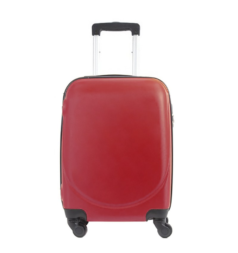 Modern & Fish Maleta de cabina equipaje de 4 ruedas 360º burdeos