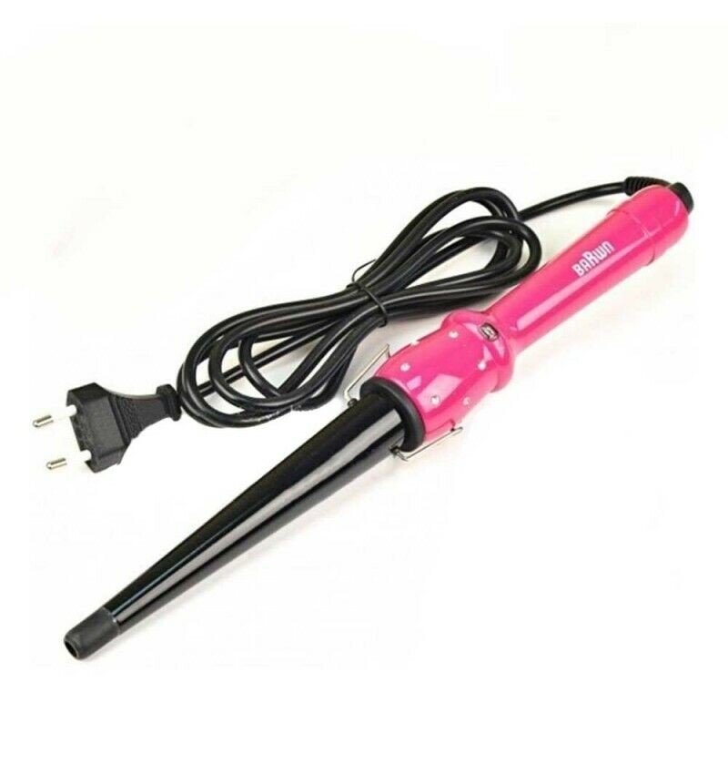 BRAOUA Rizador de pelor profesional cable 360 cono