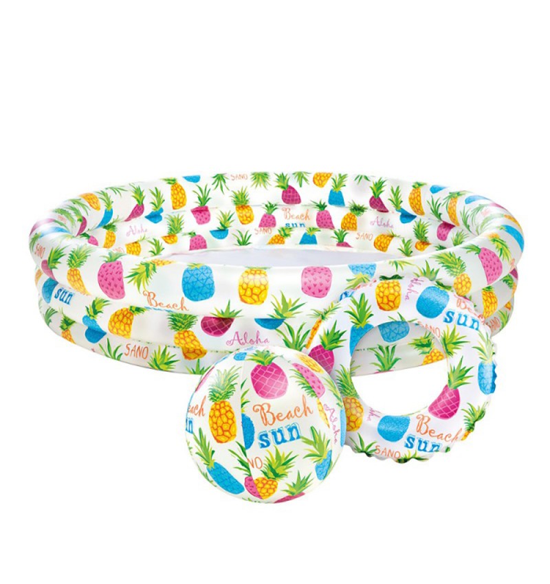 Intex Piscina hinchable para niños con flotador y pelota