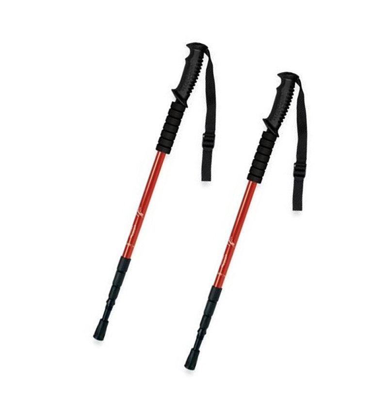 SD Bastones para senderismo de aluminio antishock con amortiguación