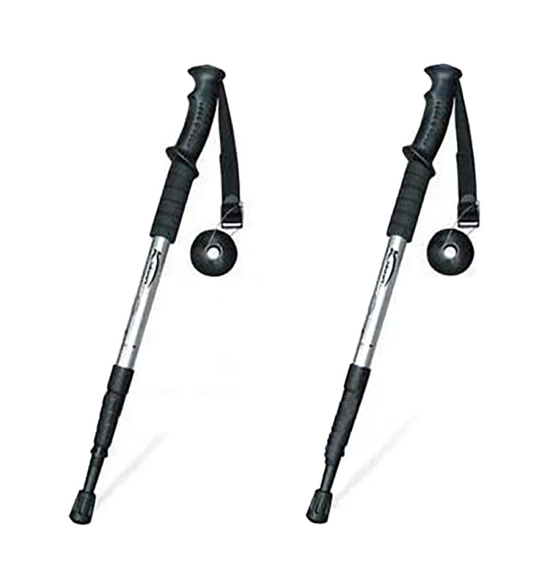 SD Bastones para senderismo de aluminio antishock