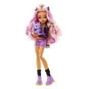 miniatura Monster High Clawdeen Wolf  de Mattel