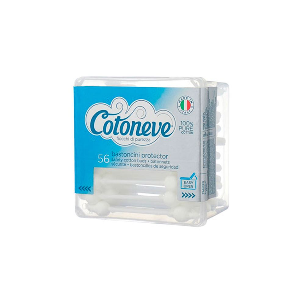 Cotoneve Bastoncillos con Seguridad 56 unidades