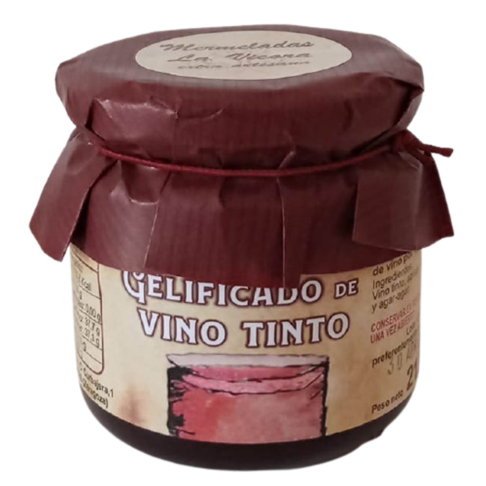 GELIFICADO DE VINO TINTO