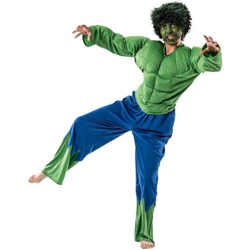 Disfraz Forzudo Verde Infantil