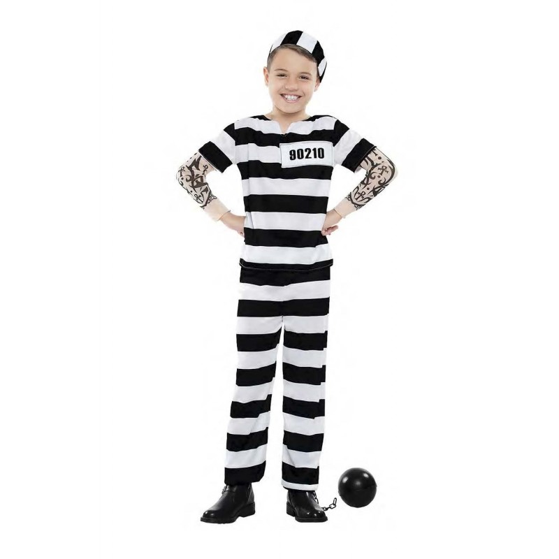 Disfraz Preso Tatto Infantil