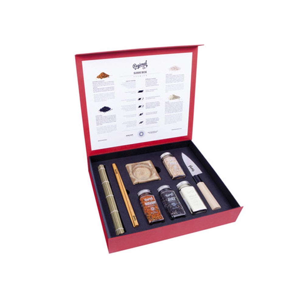 Sushi box especias japonesas