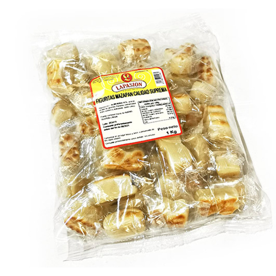 LAPASIÓN Figuritas de Mazapán Artesanas de Calidad Suprema, Bolsa 1kg
