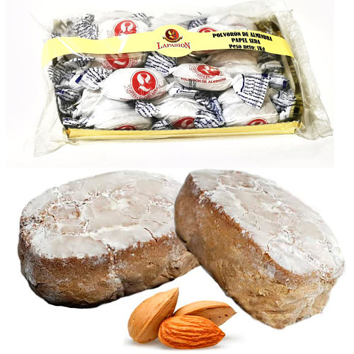 Polvorones de almendra - Bandeja de 1kg