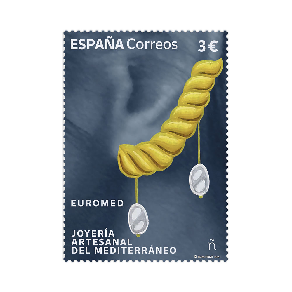 Sello Euromed. Joyería artesanal del Mediterráneo Correos