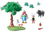 miniatura Playmobil Astérix La Caza Del Jabalí