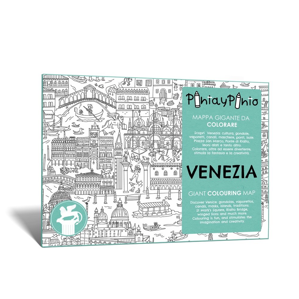 Pinta y Pinto Mapa de Venecia