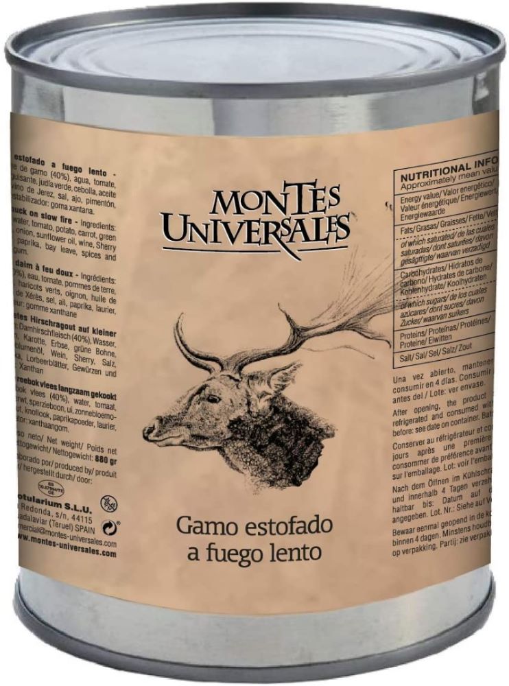 miniatura Gamo estofado a fuego lento Montes Universales (880g)