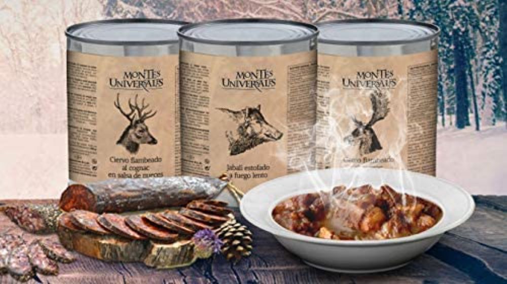 miniatura Gamo flambeado al cognac en salsa de nueces Montes Universales (865g)