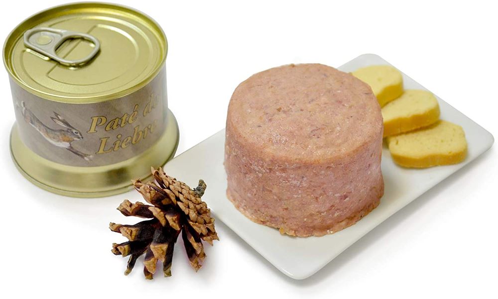 miniatura Paté de liebre trufado al Armagnac Montes Universales (135g)