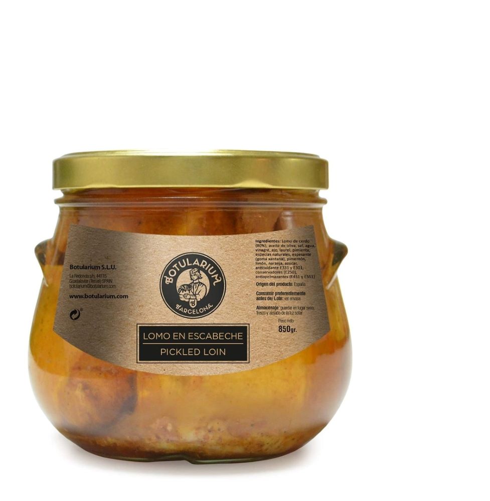 Lomo de Orza en Escabeche (Marmita Cristal)