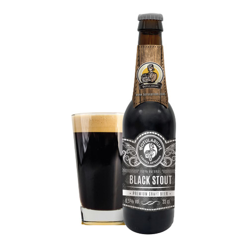 miniatura Cerveza Artesana Botularium Black Stout 2