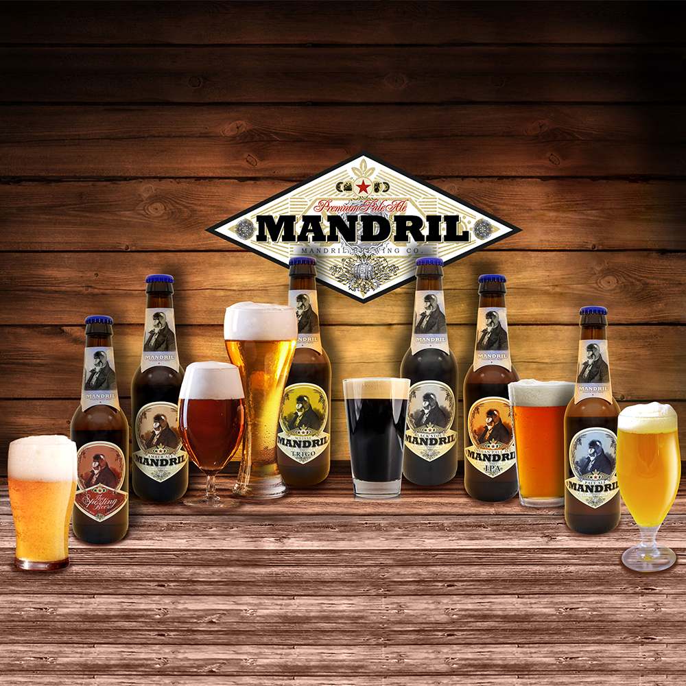 miniatura Cerveza Artesana Mandril India Pale 2