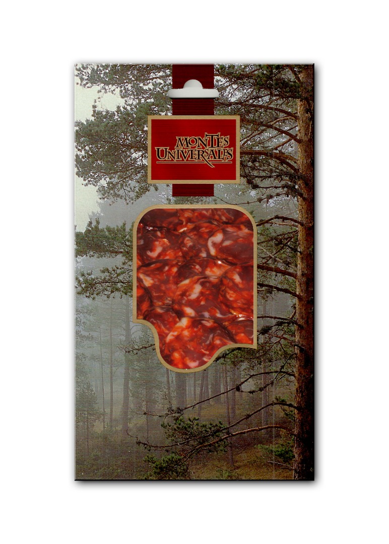 Chorizo Cular Jabalí Loncheado Montes Universales- 1x100 gr