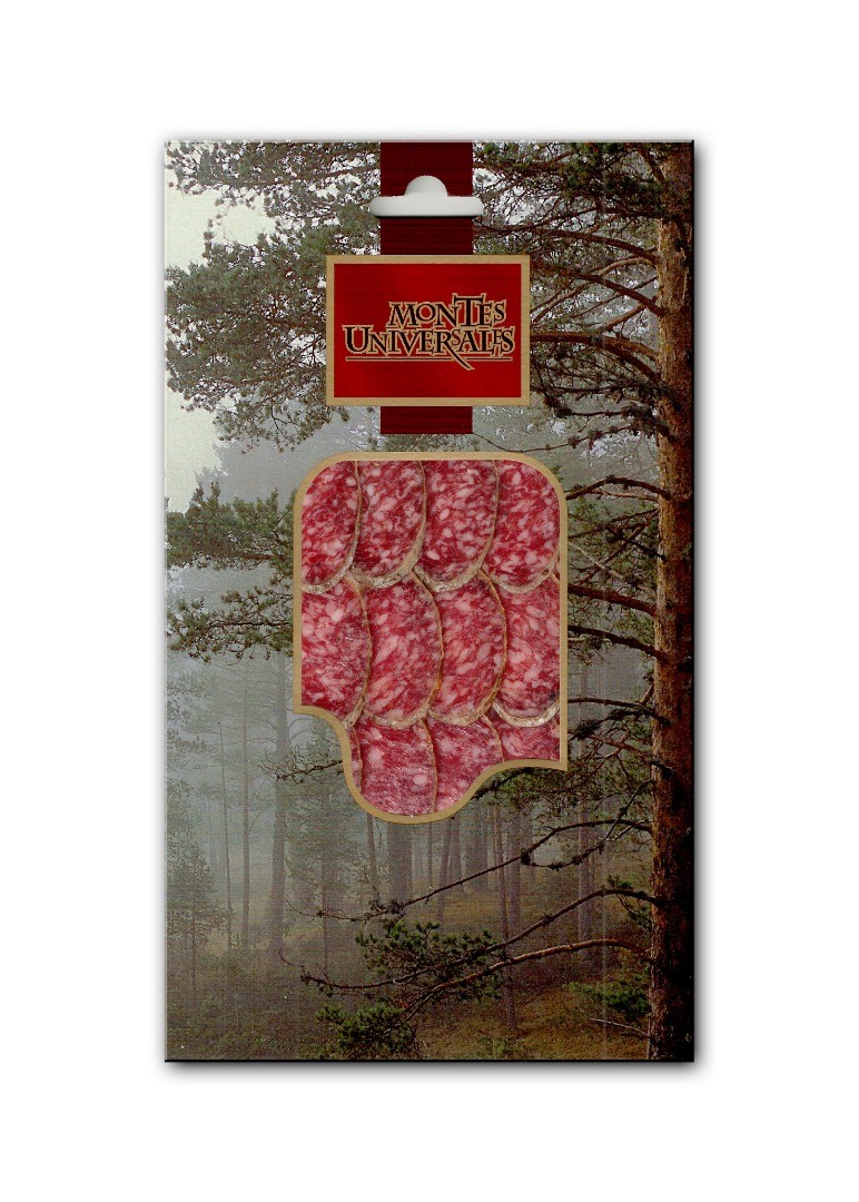 Salchichón cular de Jabalí Loncheado Montes Universales - 1x100 gr