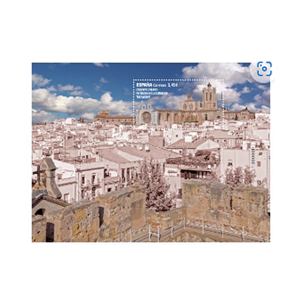 Sello conjuntos urbanos Patrimonio de la Humanidad. Tarragona Correos