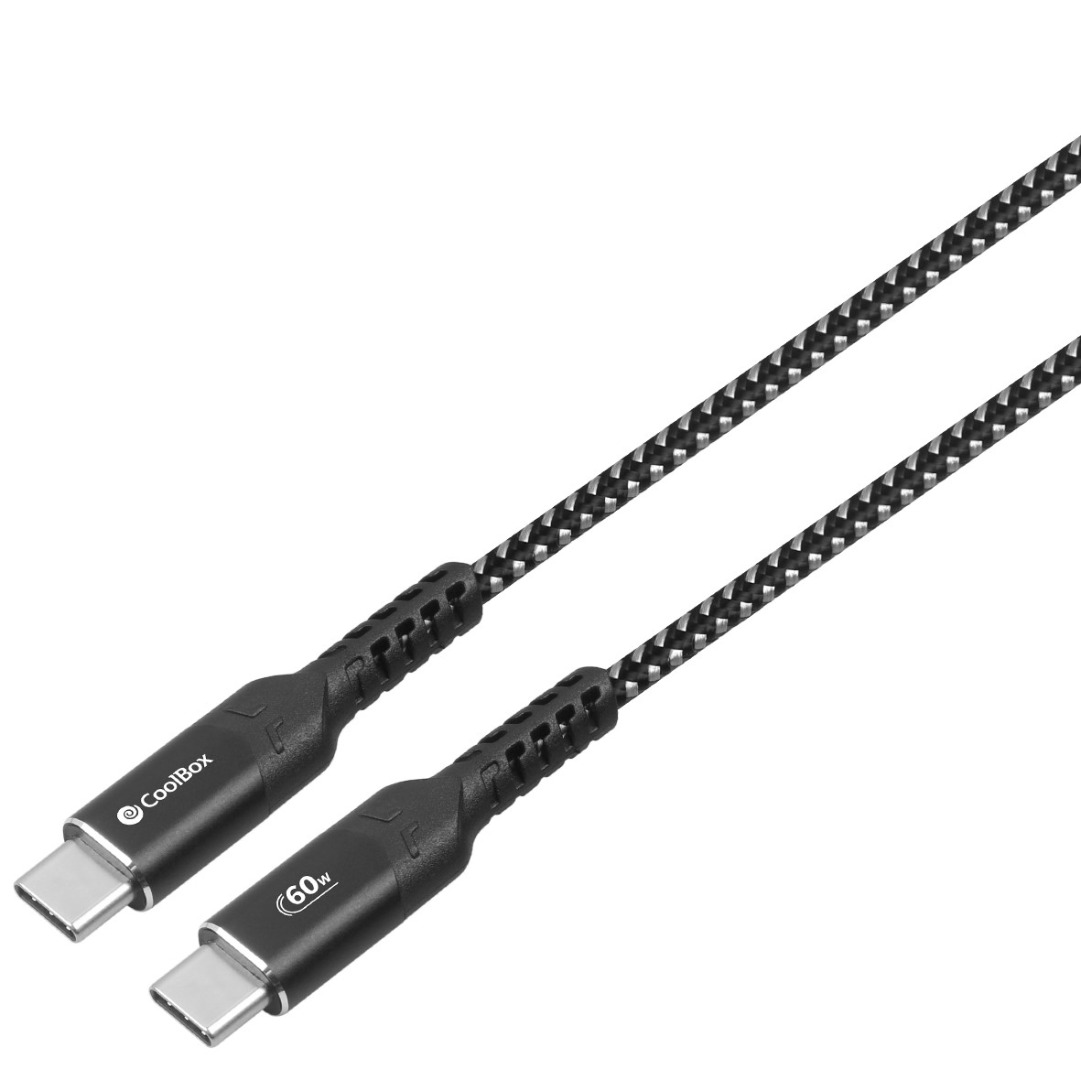 CoolBox Cable USB-C 60W