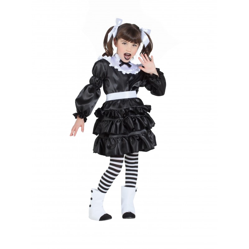 Disfraz de Lolita Gotica Infantil.