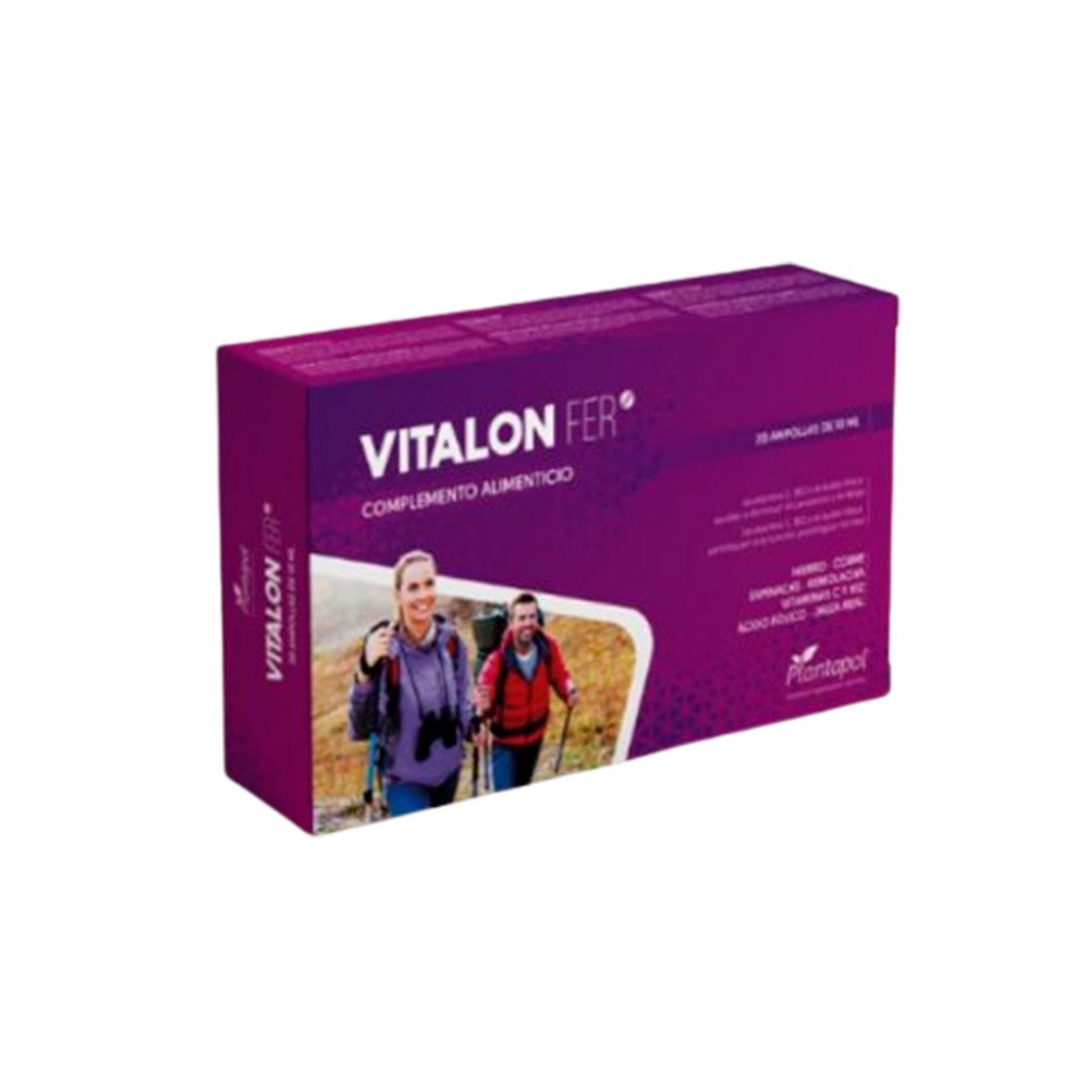 Plantapol Vitalon fer 20 ampollas