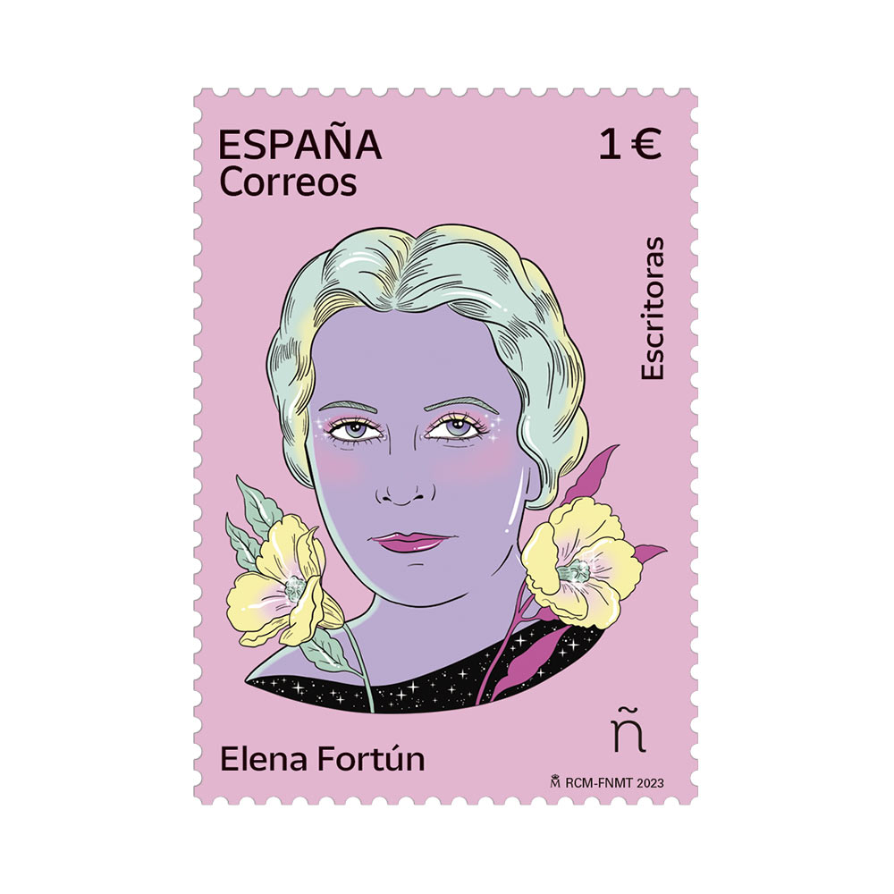 Sello Elena Fortún Correos