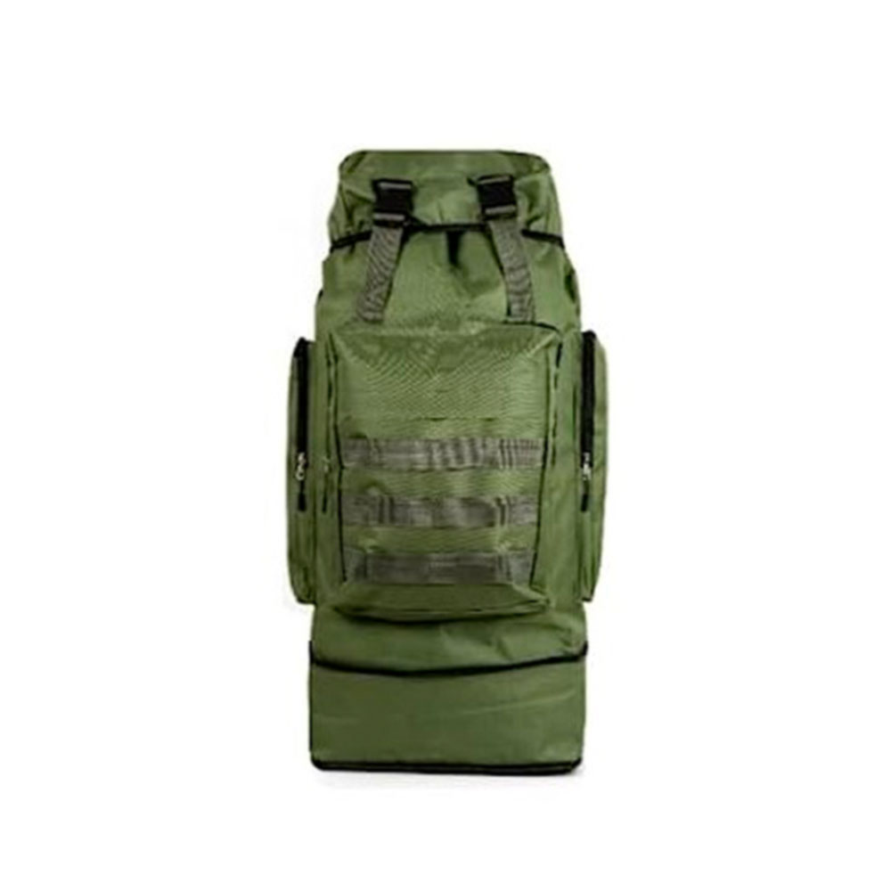 Mochila de senderismo 60 L+10 L Verde