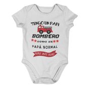 miniatura Body bebé Papi Bombero