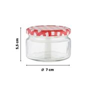 miniatura Minitarros para mermelada, postres, yogures