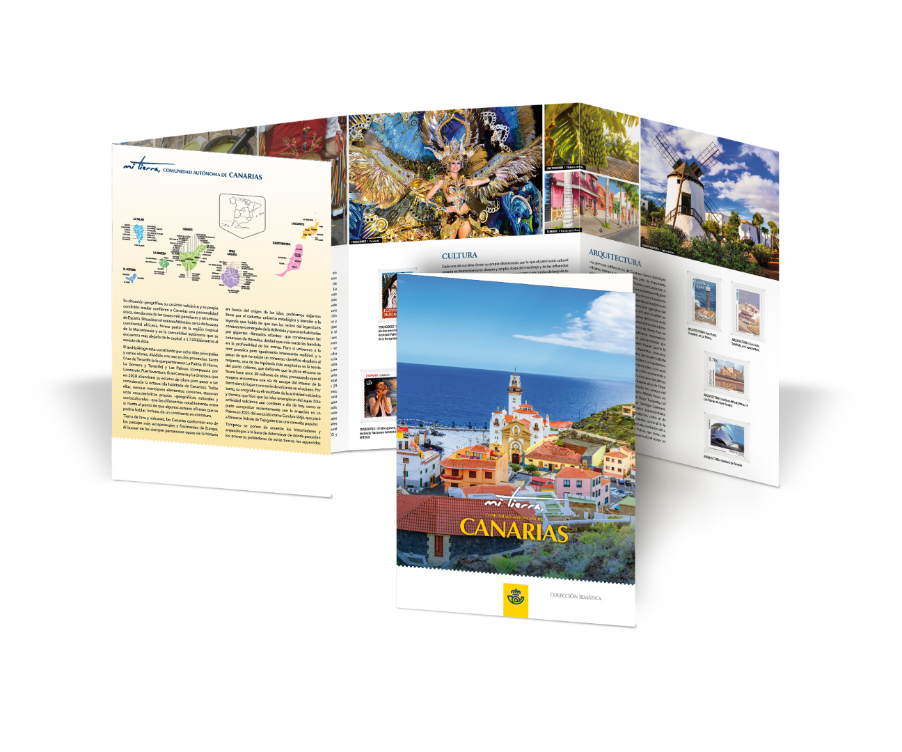 Colección Mi Tierra: Canarias Correos para coleccionar